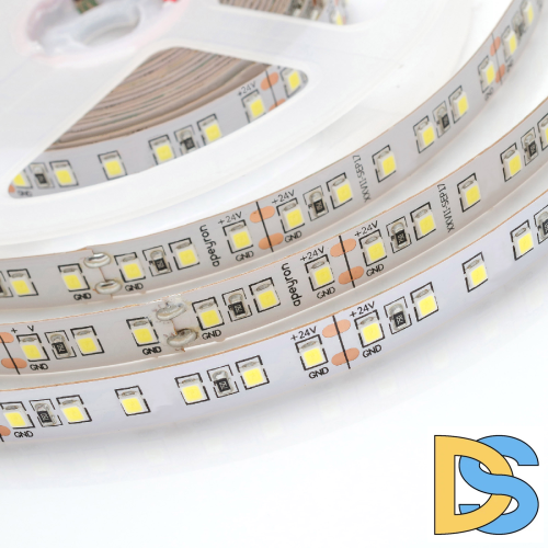 Светодиодная лента Apeyron 24В 10Вт/м smd3528, 120д/м IP20 900Лм/м 5м 4000К 00-331