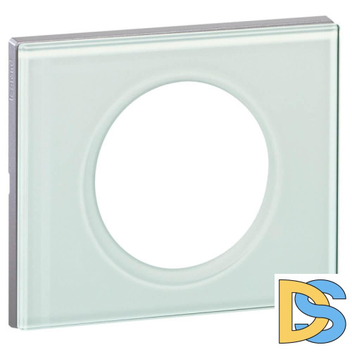 Рамка 1-постовая Legrand Celiane смальта белая глина 069311