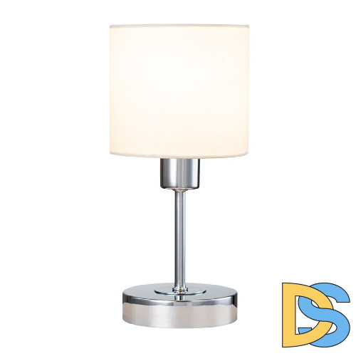 Настольная лампа Escada Denver 1109/1 Chrome/Beige