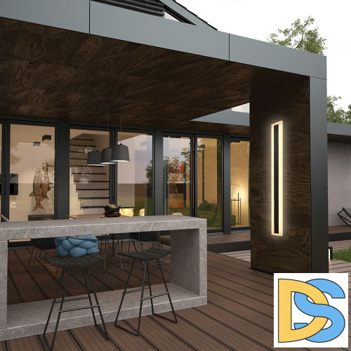 Уличный настенный светильник Feron DH2002 48020