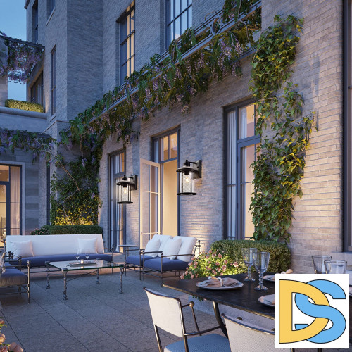 Уличный настенный светильник Feron Бордо PL721 48388