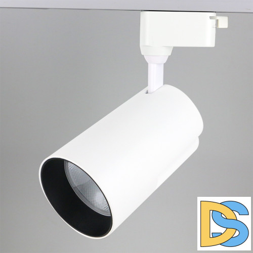 Трековый однофазный светильник General GTR-35-1-IP40-S-W-4 580053