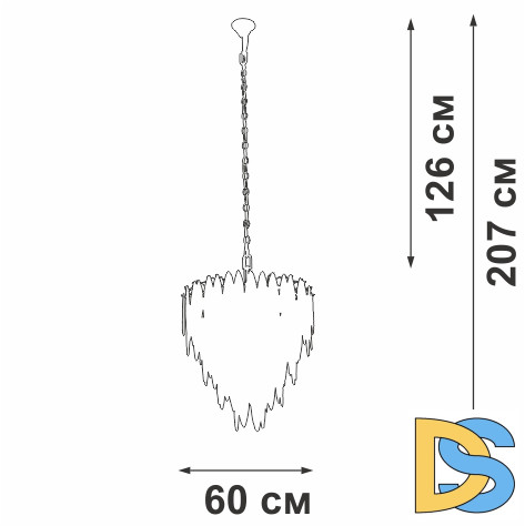 Подвесная люстра Vitaluce V5811-8/10