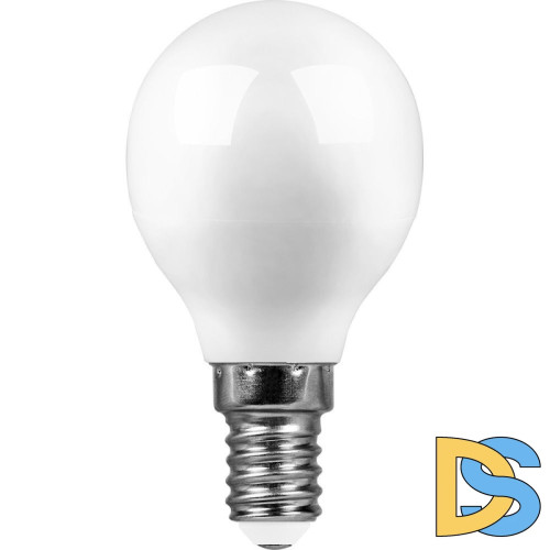 Лампа светодиодная Saffit SBG4513 шар E14 13W 2700K 55157
