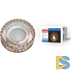 Встраиваемый светильник Fametto Luciole DLS-L123 GU5.3 BRONZE/CLEAR UL-00000373