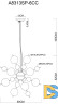 Подвесная люстра Arte Lamp Molecule A8313SP-6CC