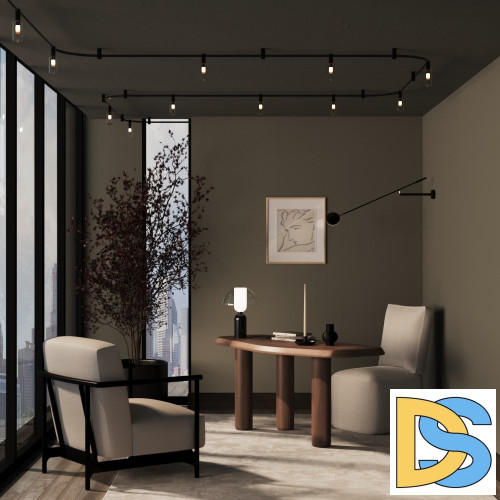 Трековый магнитный светильник Maytoni Magnum TR207-1-3W3K-B