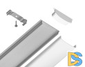 Алюминиевый накладной профиль Ambrella Light Alum Profile GP1600AL