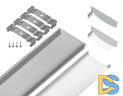 Алюминиевый накладной профиль Ambrella Light Alum Profile GP1600AL