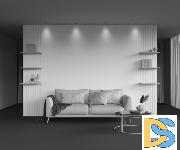 Встраиваемый светильник Maytoni Round DL058-7W4K-TRS-B