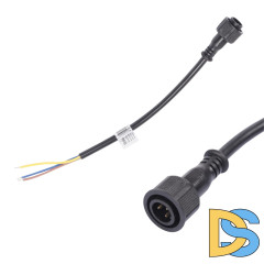 Провод для подключения в линию прожекторов Uniel UCX-LL2/L52-0.25M/M7 220V BLACK UL-00009504