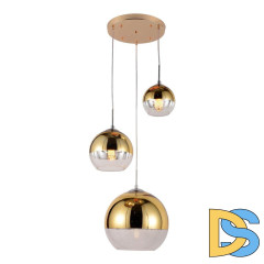 Подвесная люстра Lumina Deco Veroni LDP 1029-3 GD