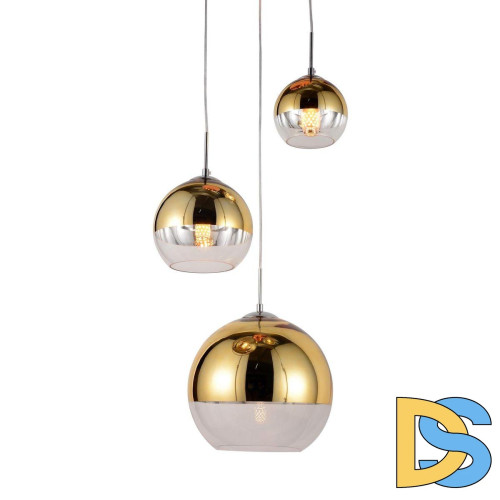 Подвесная люстра Lumina Deco Veroni LDP 1029-3 GD