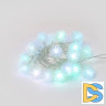 Светодиодная гирлянда (07921) Uniel Шарики 220V разноцветный ULD-S0280-020/DTA RGB IP20 BALLS
