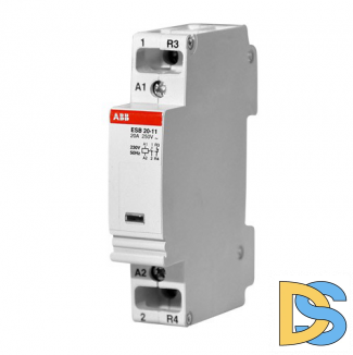 Модульный контактор АВВ ESB 20-11 230V 50Hz / 264V 60Hz