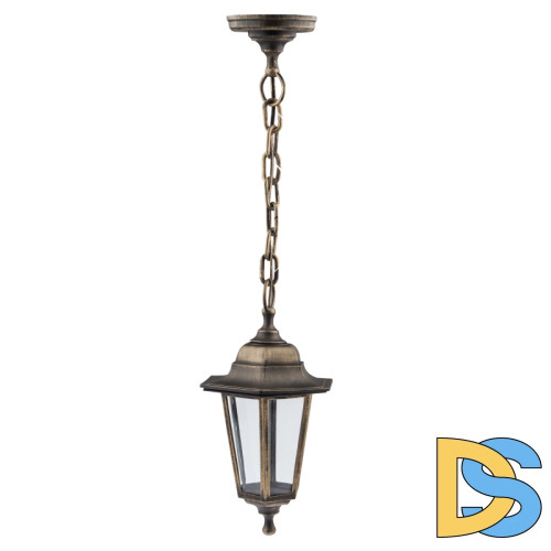 Уличный подвесной светильник ЭРА НСУ 06-60-001 бронза Б0048109