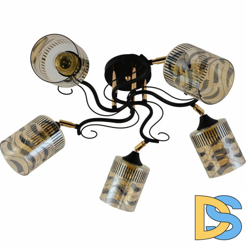 Люстра на штанге Reluce 11313-0.3-05 BK+FGD