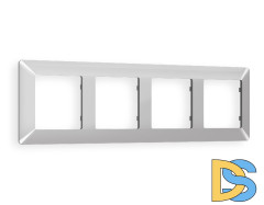 Рамка четырехместная Ambrella Volt Line AF110404