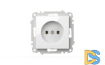 Розетка без заземления ELBI Zena Vega 609-015600-215