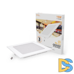 Встраиваемый светодиодный светильник Gauss 940111115