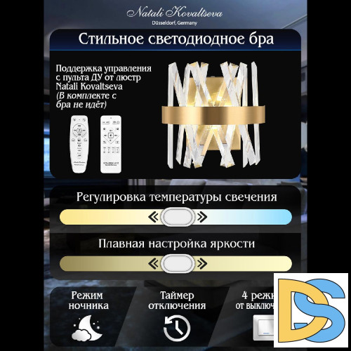 Настенный светильник Natali Kovaltseva Tiziano LED LAMPS 81113/1W