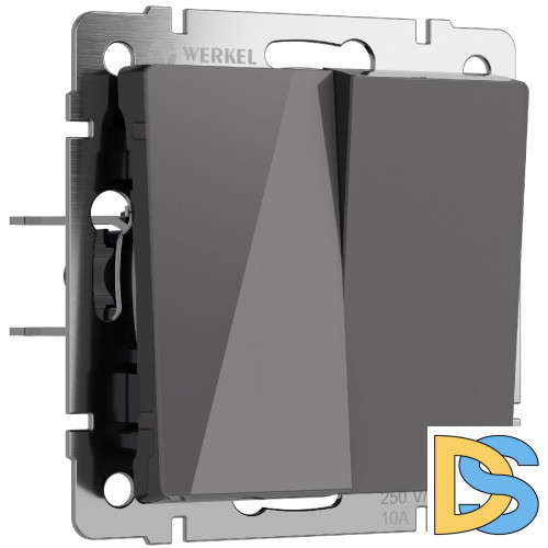 Перекрестный выключатель двухклавишный Werkel 4690389197482 W1123044 a064097