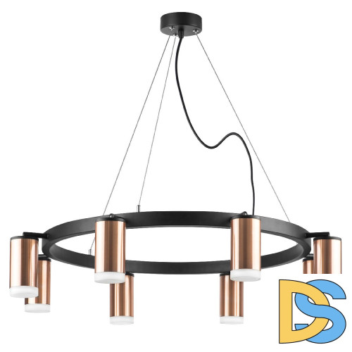 Подвесная люстра Lightstar Rullo (571018+214430-8+202430-8) LR0183080