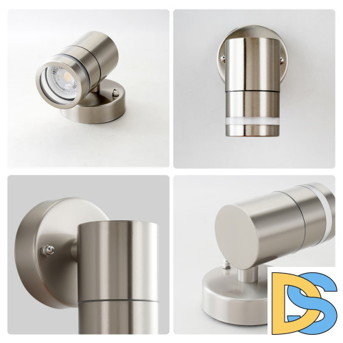 Уличный настенный светильник Apeyron Chrome 11-110