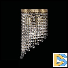 Настенный светильник Bohemia Ivele Crystal 83401BL/18IV-34 G Balls