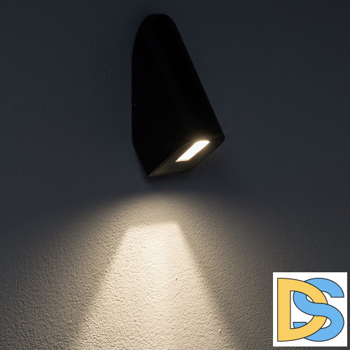 Уличный настенный светильник Nowodvorski Cline Led Black 11377