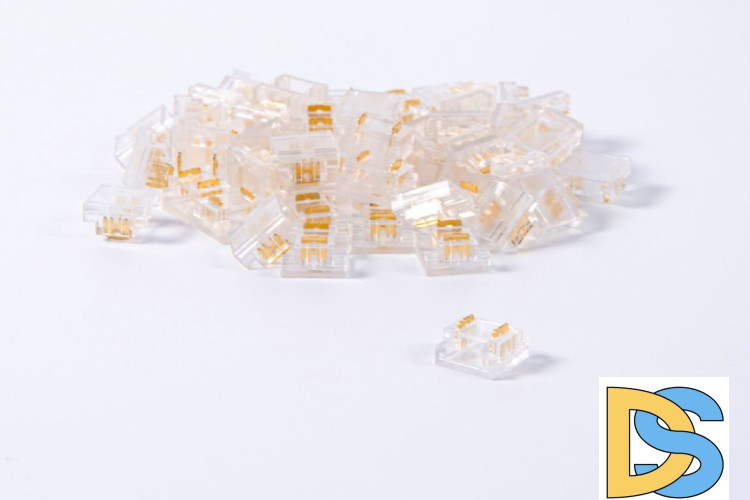 Коннектор прямой для светодиодной ленты Fiberli 480S 12830103