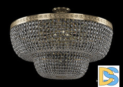 Люстра на штанге Bohemia Ivele Crystal 19101/80IV G