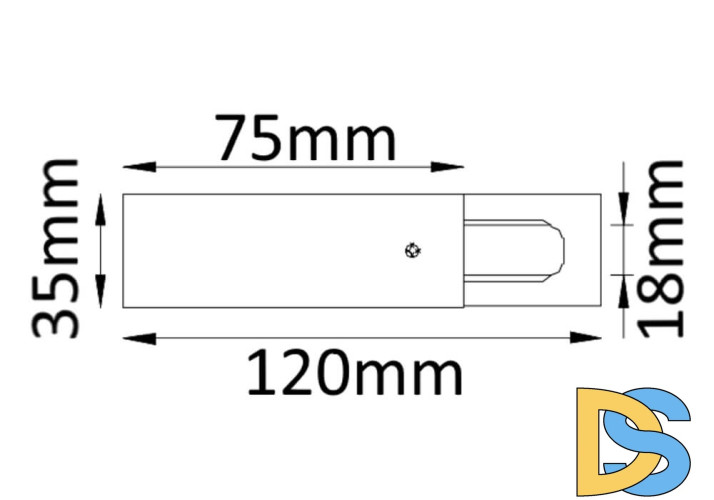 Питание боковое (однофазное) Crystal Lux CLT 0.210 CLT 0.210 01 WH