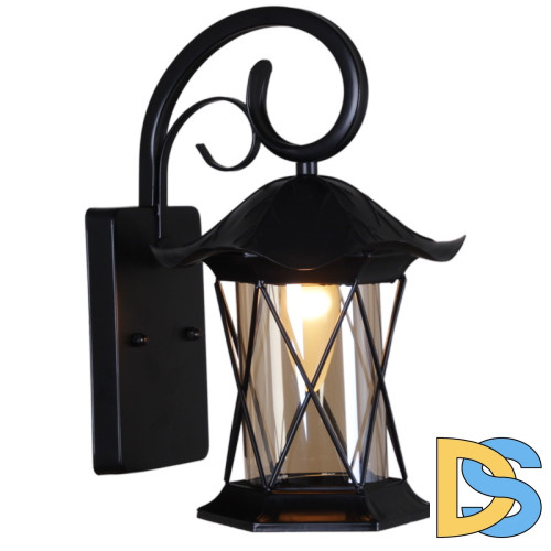 Уличный настенный светильник Reluce 08281-9.2-001U BK