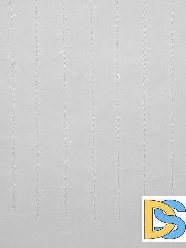 Уличная светодиодная гирлянда (UL-00007212) Uniel занавес 220V разноцветный ULD-C3020-240/STK Multi IP44