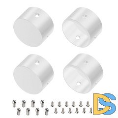 Заглушка Arlight WPH-FLEX-D22-360deg WHITE ALU глухая 049939