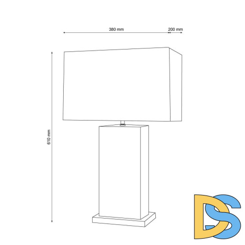 Настольная лампа Lucia Tucci Harrods T944.1