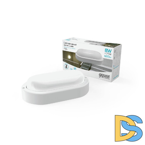 Настенно-потолочный светодиодный светильник Gauss Elementary 161411208