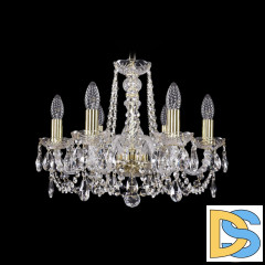 Подвесная люстра Bohemia Ivele Crystal 1402/6/160 G