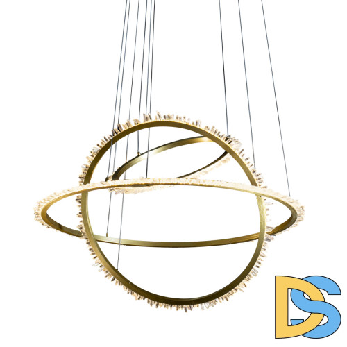 Подвесная люстра Delight Collection Quartz Halo MD20020154-3A satin gold