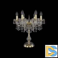 Настольная лампа Bohemia Ivele Crystal 1403L/6/141-47 G