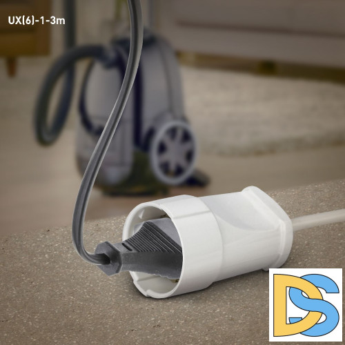 Удлинитель электрический Эра UX(6)-1-3m Б0039819
