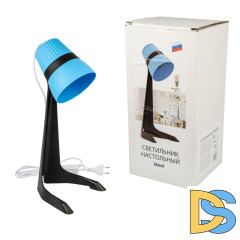 Настольная лампа Uniel ULO-K22 D/E14/A BLACK/BLUE