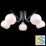 Потолочная люстра Illumico IL0713-5CSQ-24 BK CR LIBRA