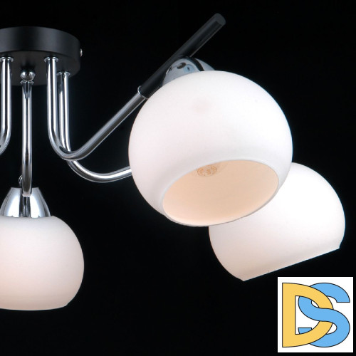 Потолочная люстра Illumico IL0713-5CSQ-24 BK CR LIBRA