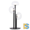 Настольная лампа Crystal Lux BOSQUE LG3 BLACK/TRANSPARENT