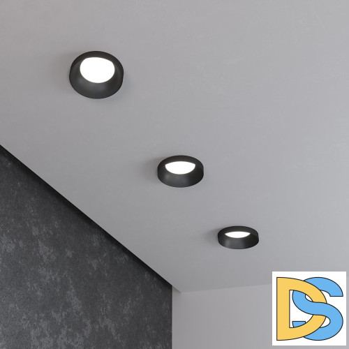 Встраиваемый светильник Elektrostandard 111 MR16 черный 4690389168703