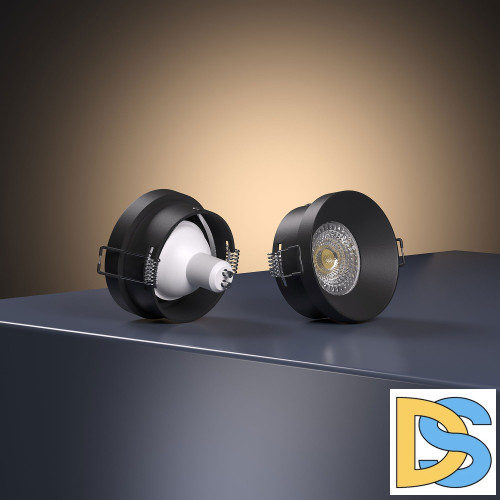 Встраиваемый светильник Elektrostandard 111 MR16 черный 4690389168703