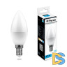 Лампа светодиодная Feron E14 7W 6400K Свеча Матовая LB-97 25477