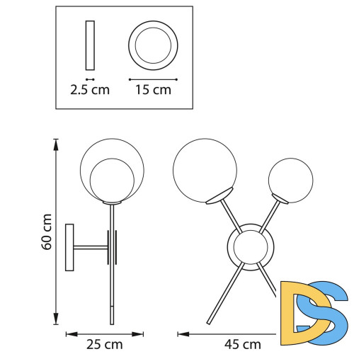 Бра Lightstar Croco 815620